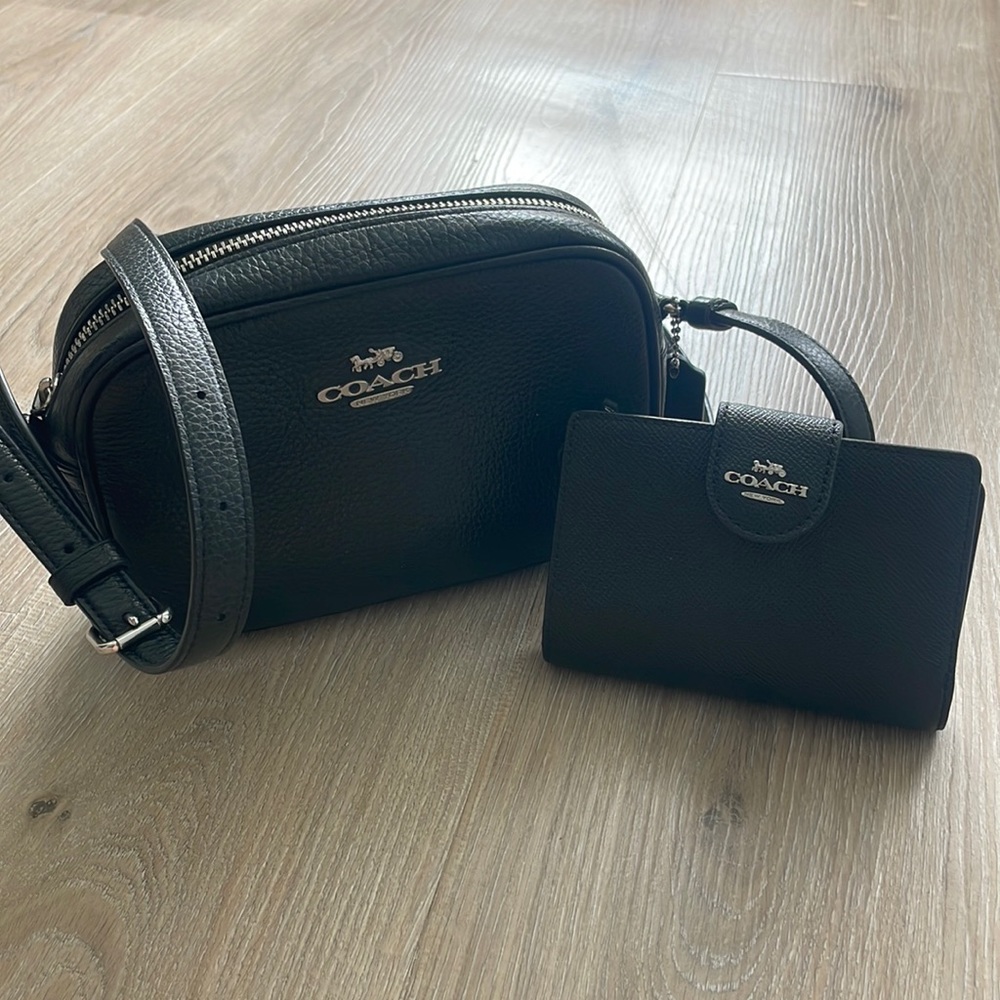 - Coach - Mini Jamie Camera Bag and Wallet